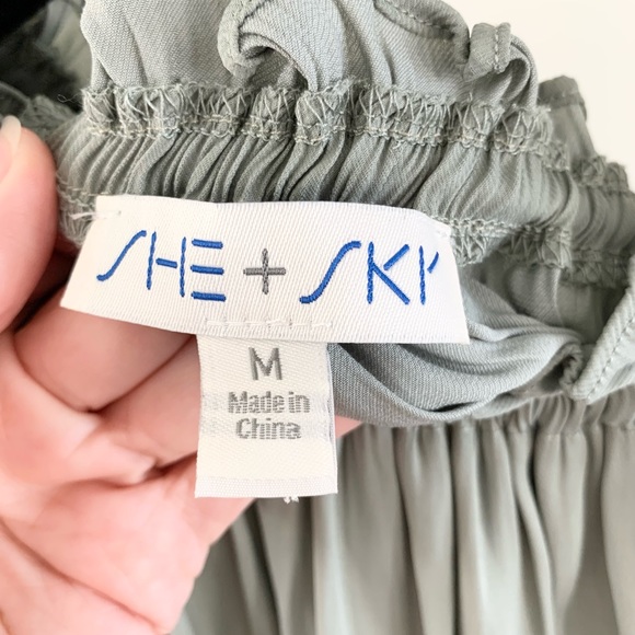 She + Sky Crop Top - Picture 5 of 5